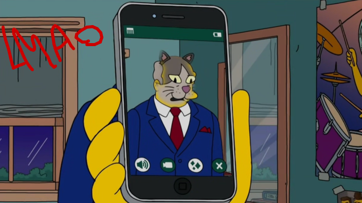 WaltzMii's doodle/screenshot of The Simpsons [S37 E2]