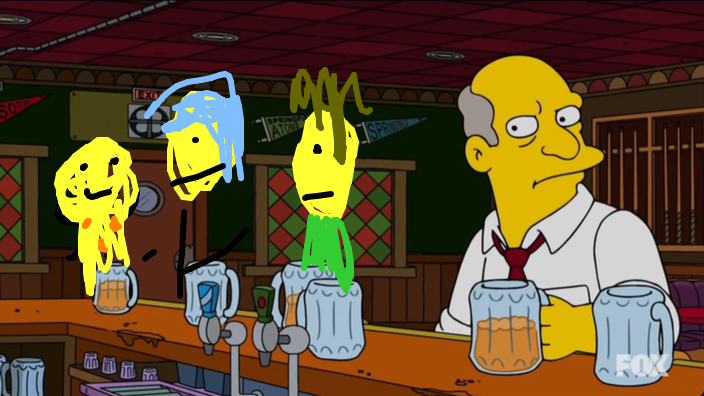 WaltzMii's doodle/screenshot of The Simpsons [S37 E2]