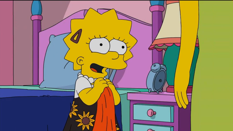 Joshua's doodle/screenshot of The Simpsons [S37 E1]