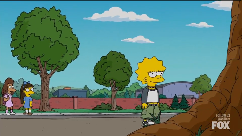 Joshua's doodle/screenshot of The Simpsons [S37 E1]