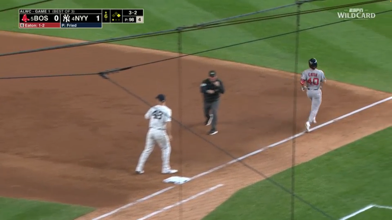 Joshua's doodle/screenshot of MLB Wild Card: Baseball Fall Frenzy