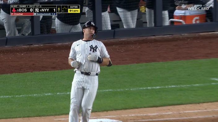 konata's doodle/screenshot of 2025 MLB Playoffs: Boston Red Sox at. New York Yankees