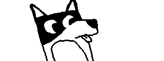 Manuel's painting of Bluey