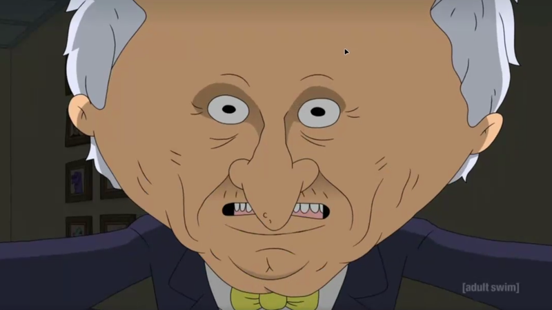 Skye's doodle/screenshot of Smiling Friends [S3 E1]