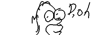 ☆Dani!★'s painting of The Simpsons [S37 E1]