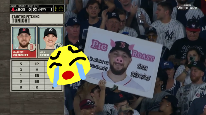 ☆Dani!★'s doodle/screenshot of 2025 MLB Playoffs: Boston Red Sox at. New York Yankees