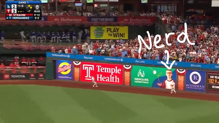 ☆Dani!★'s doodle/screenshot of 2025 MLB Playoffs: Los Angeles Dodgers at. Philadelphia Phillies