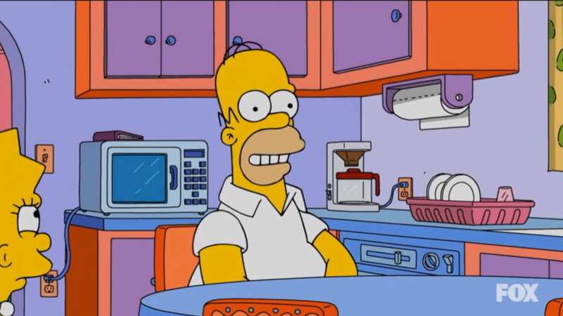 ☆Dani!★'s doodle/screenshot of The Simpsons [S37 E2]