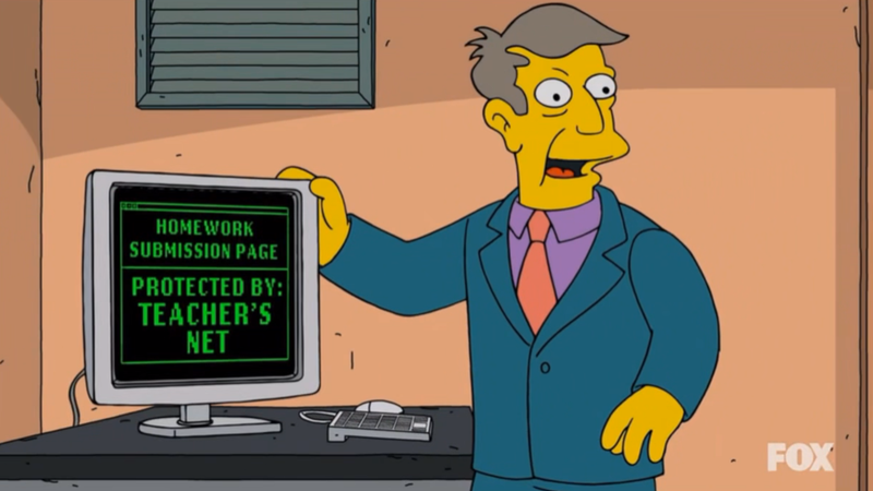 ☆Dani!★'s doodle/screenshot of The Simpsons [S37 E2]