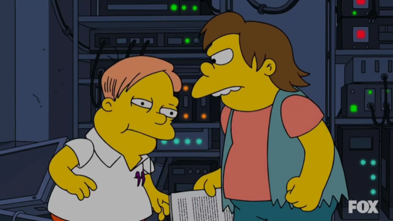 ☆Dani!★'s doodle/screenshot of The Simpsons [S37 E2]