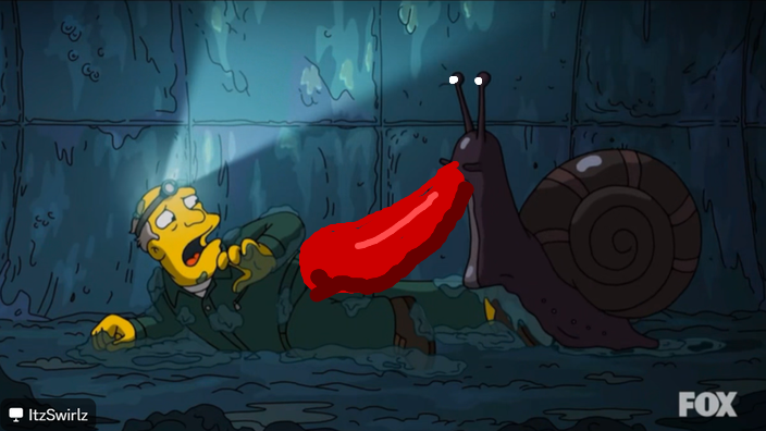 ☆Dani!★'s doodle/screenshot of The Simpsons [S37 E2]