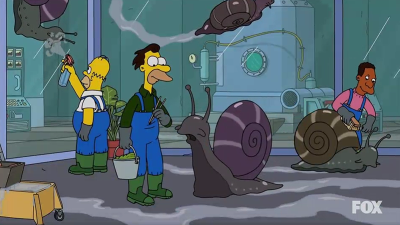 ☆Dani!★'s doodle/screenshot of The Simpsons [S37 E2]